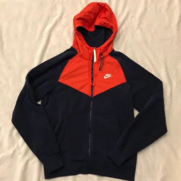 Nike Sportswear Full Zip Fleece Hoodie-size S - Picture 4 of 7